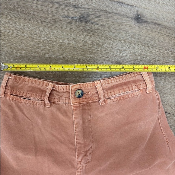 We The Free Wide Leg High Rise Khaki Cotton Pants Size 26 - Picture 12 of 12